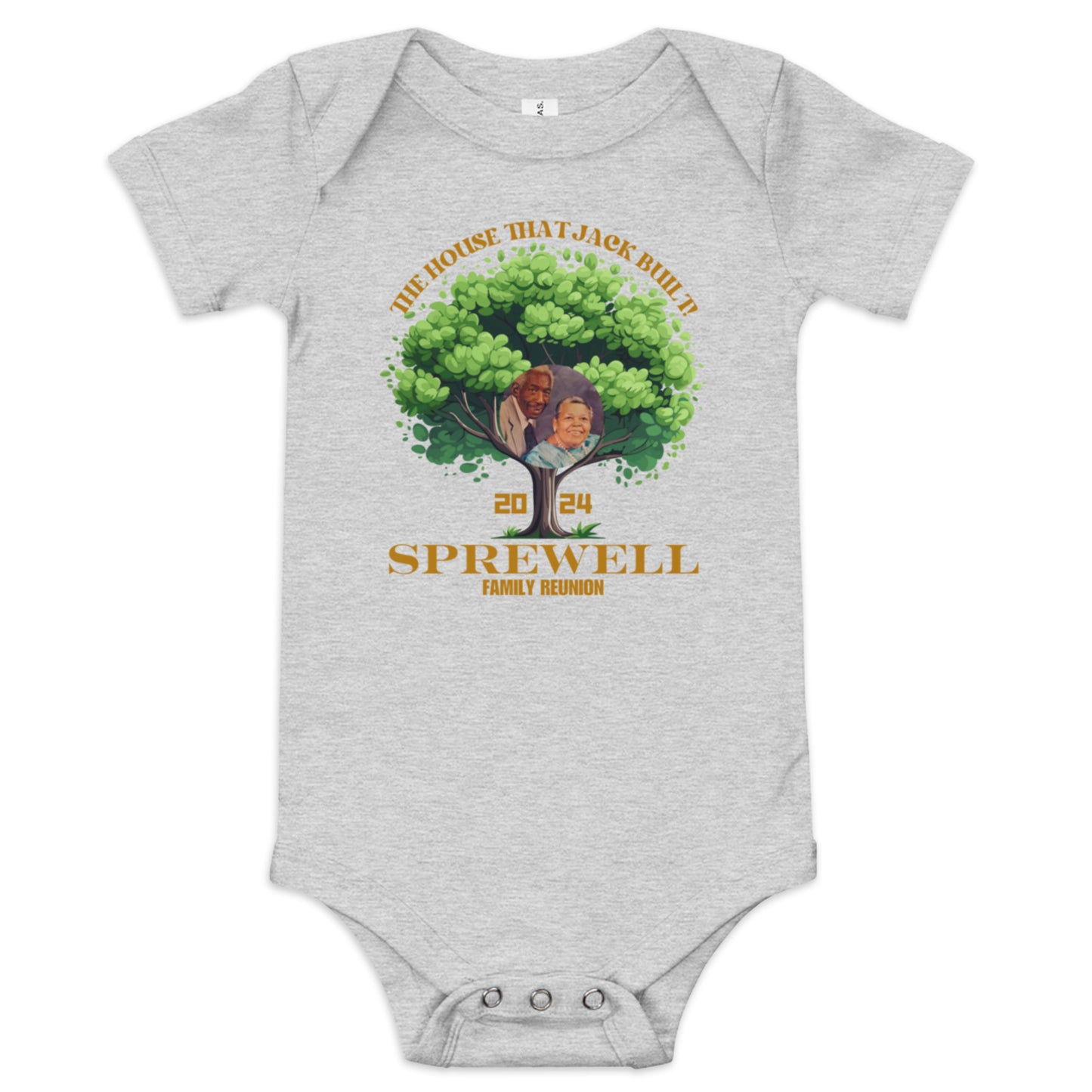 Baby short sleeve one piece
