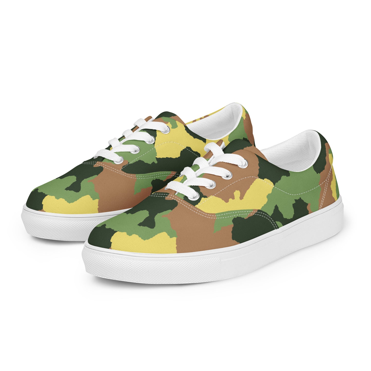 Men’s lace-up canvas shoes