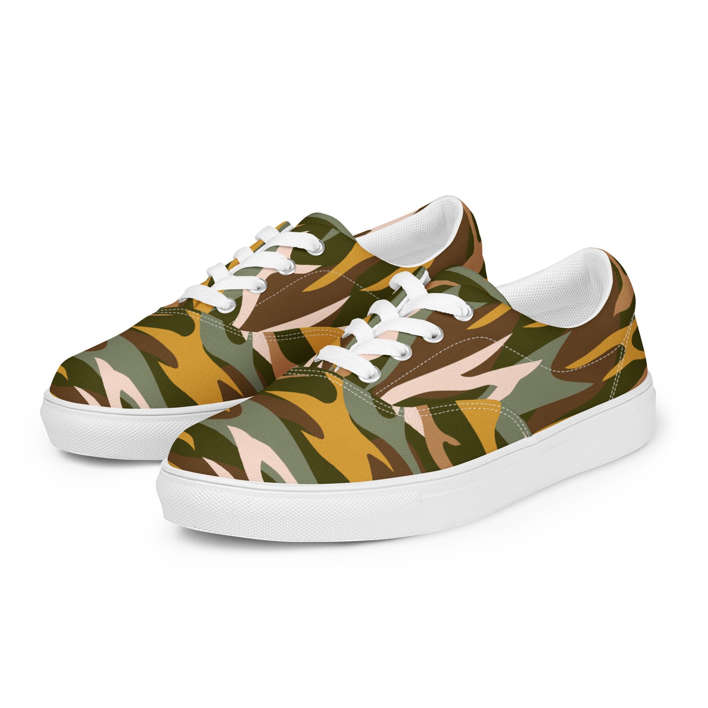 Men’s lace-up canvas shoes