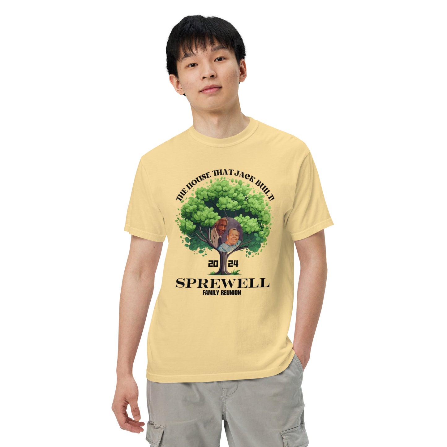 Unisex garment-dyed heavyweight t-shirt