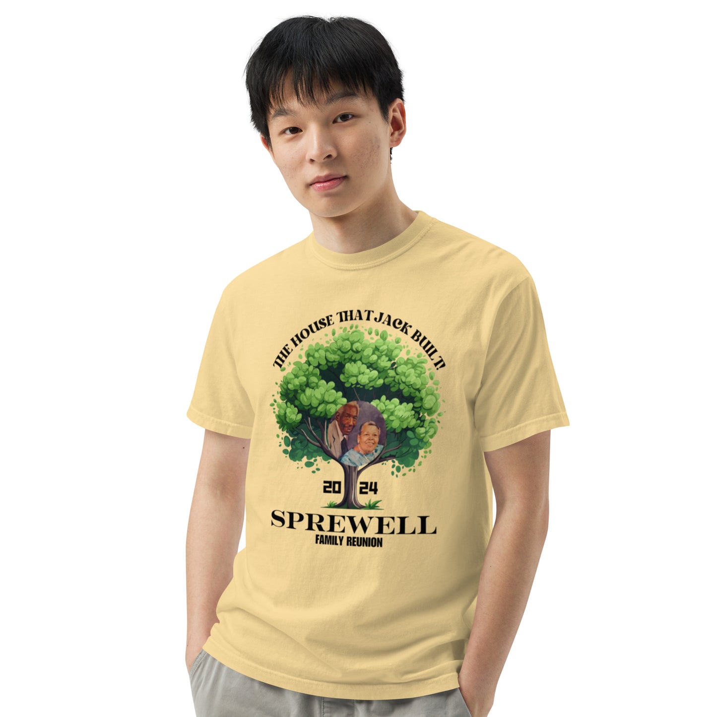 Unisex garment-dyed heavyweight t-shirt