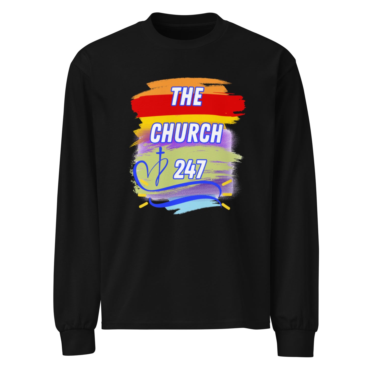 Premium heavyweight long sleeve shirt