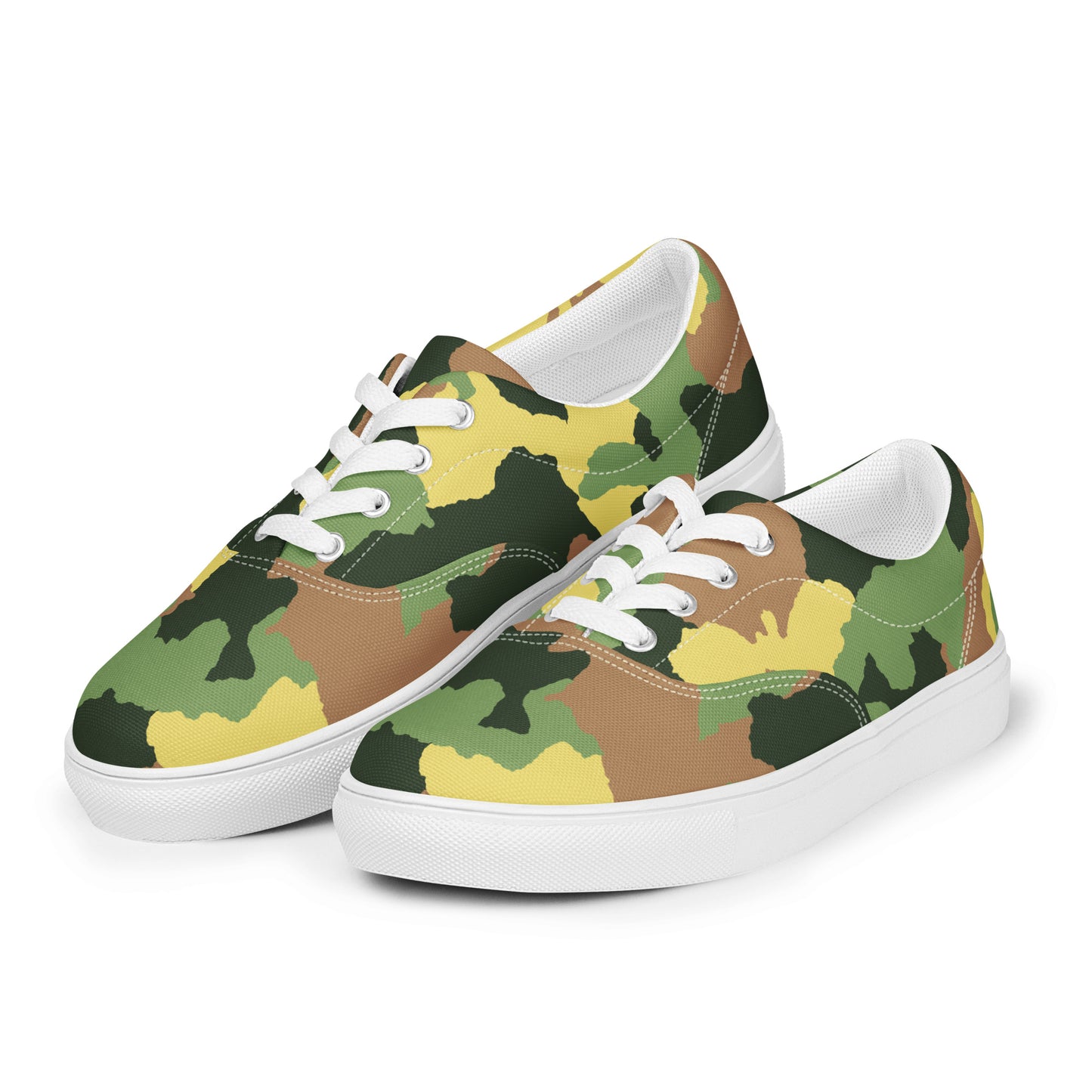 Men’s lace-up canvas shoes